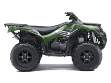 New 2017 KAWASAKI BRUTE FORCE 750 4X4I TIMBERLINE GREEN THE BRUTE FORCE 750 4X4I ATV OFFERS SERIOUS BIG-BORE POWER AND CAPABILITY. THE LEGENDARY 749cc V-TWIN ENGINE BLASTS UP HILLY TRAILS, AND THROUGH MUD AND SAND WITH EASE. THE INDEPENDENT SUSPENSION SMOOTHES OUT EVEN THE NASTIEST OF TERRAIN
